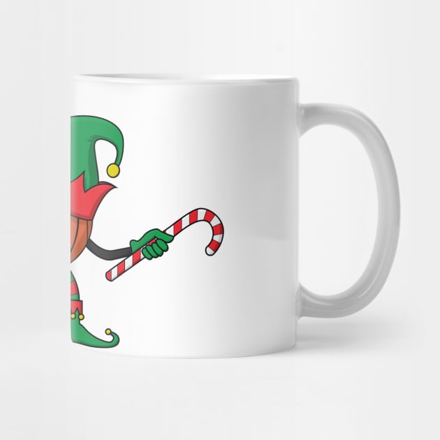 Christmas Basketball Elf by RockyDesigns